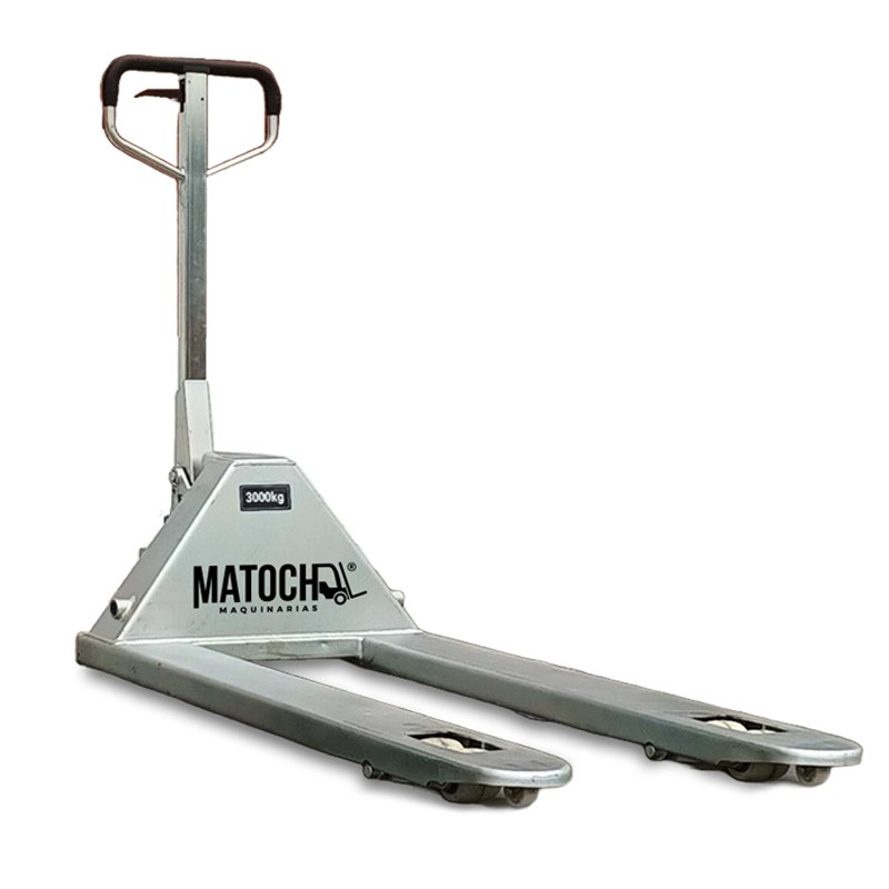 TRANSPALETA MANUAL GALVANIZADA  2.5 TON